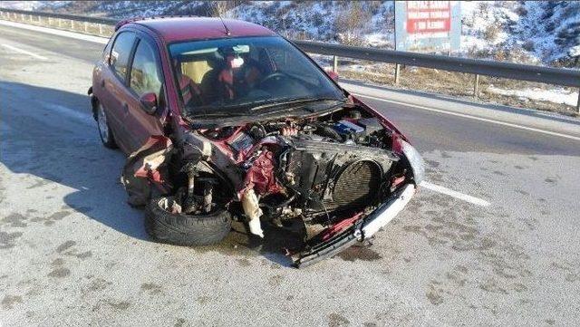 Çankırı’da Trafik Kazası: 1 Yaralı