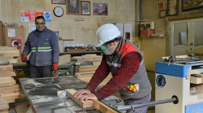 Tepebaşı Şantiyesi Fabrika Gibi &Ccedil;alışıyor