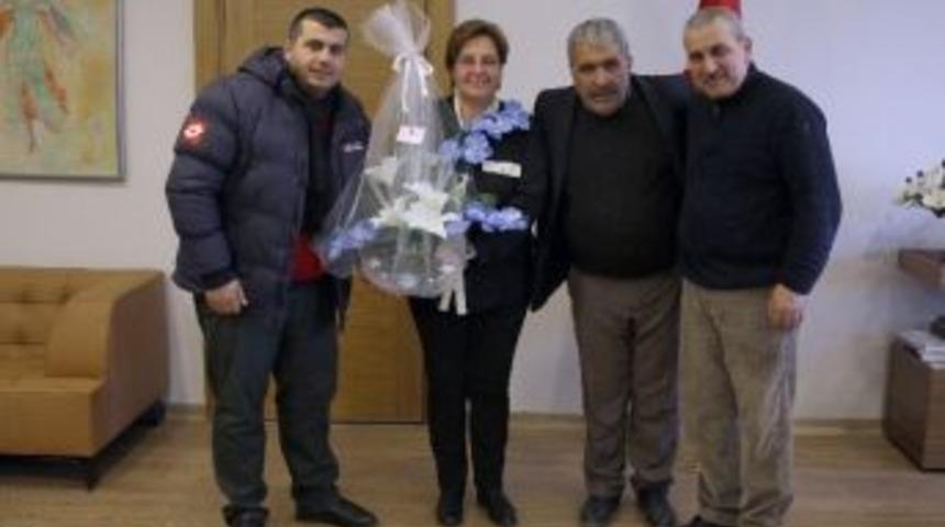 Şampiyonlardan Başkan Pekdaş’a Teşekkür Ziyareti