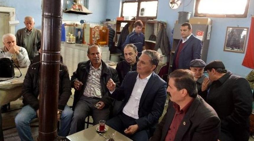 Başkan Uysal, Esnaf Ve Vatandaşlarla Buluştu