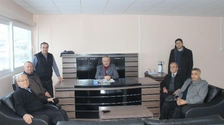 Madeni Eşya Sanatkarlar Federasyon Başkanı Sara&ccedil;oğlu&rsquo;nun Tavşanlı Ziyareti