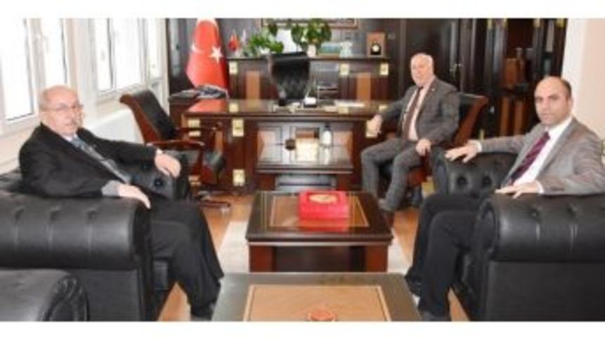 Başkan Albayrak&rsquo;tan Marmara Ereğlisi Kaymakamı Karameşe&rsquo;ye Ziyaret