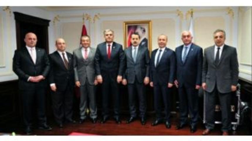 Türktob Ve Füab Bakan Çelik’ten Destek İstedi