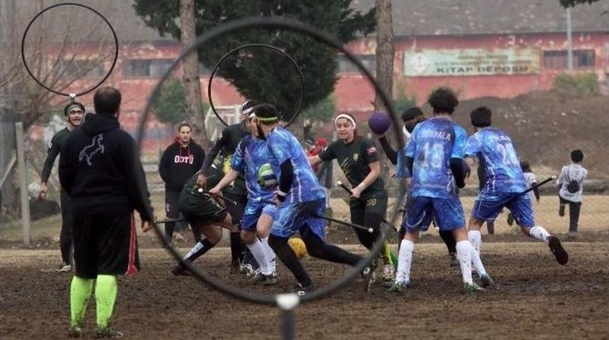 B&uuml;y&uuml;kşehir, Gen&ccedil;leri "quidditch" Oyunu İle Tanıştırdı