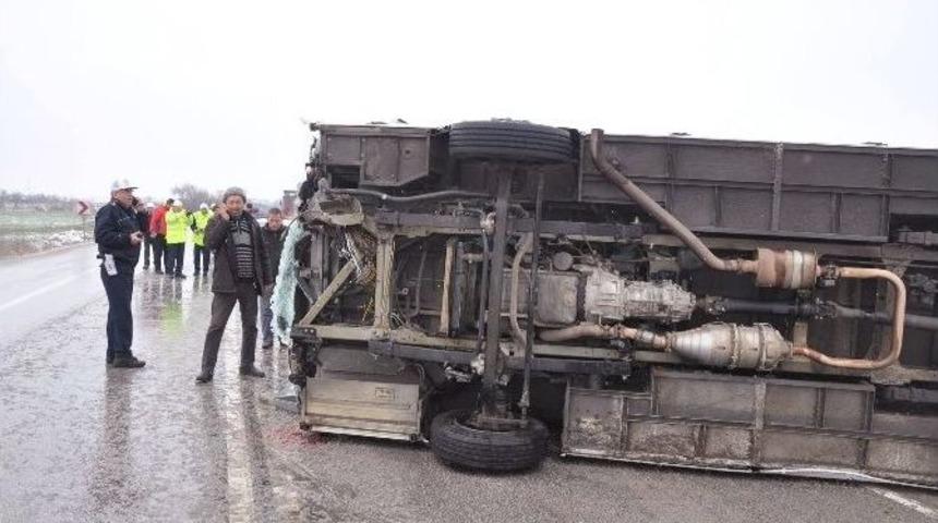 Edirne&rsquo;de Trafik Kazası: 6 Yaralı