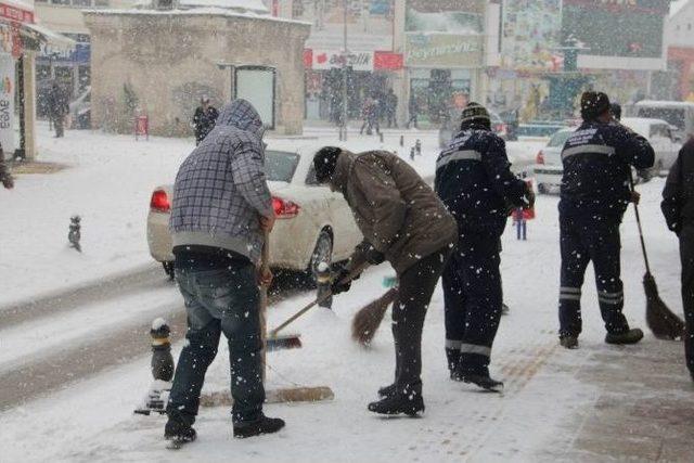 Kırklareli’nde Kar Yağışı