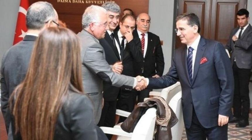 Chp&rsquo;den Vali Topaca&rsquo;ya Ziyaret