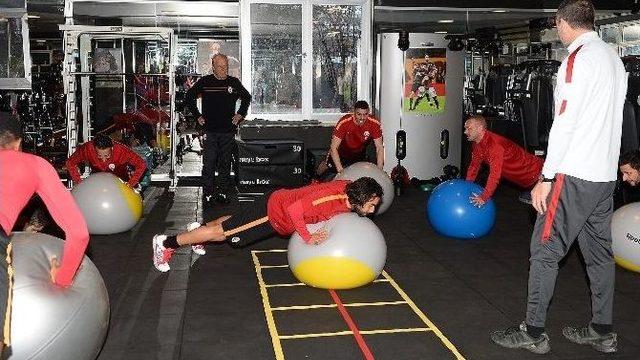 Galatasaray, Kastamonu Maçı Öncesi Son Antrenmanını Yaptı