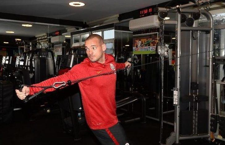 Galatasaray, Kastamonu Maçı Öncesi Son Antrenmanını Yaptı G3