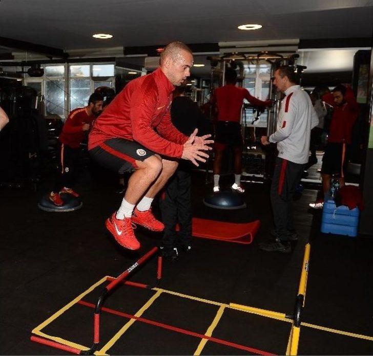 Galatasaray, Kastamonu Maçı Öncesi Son Antrenmanını Yaptı G5