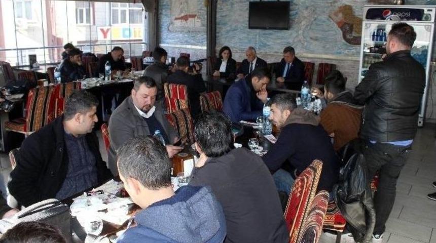 Chp, Basın Mensuplarıyla Buluştu