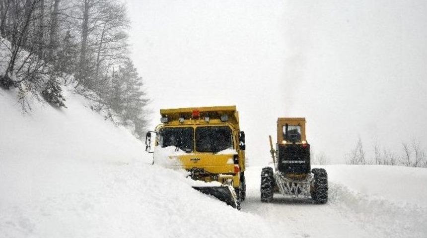 Kastamonu&rsquo;da Kapalı Olan K&ouml;y Yolu Sayısı 85&rsquo;e D&uuml;şt&uuml;