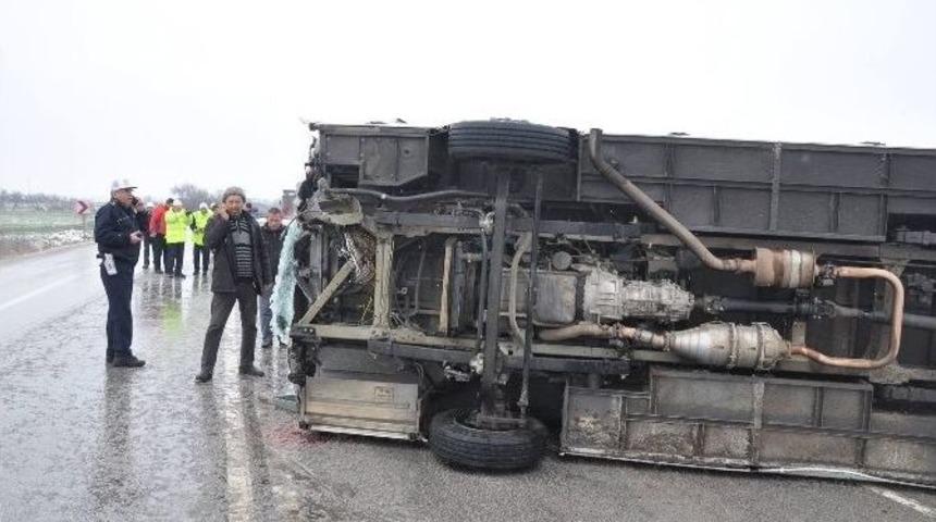 Edirne&rsquo;de Trafik Kazası: 6 Yaralı