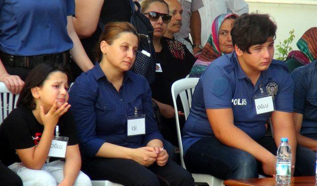 Kalp krizinden ölen polisin cenazesi memleketi uğurlandı