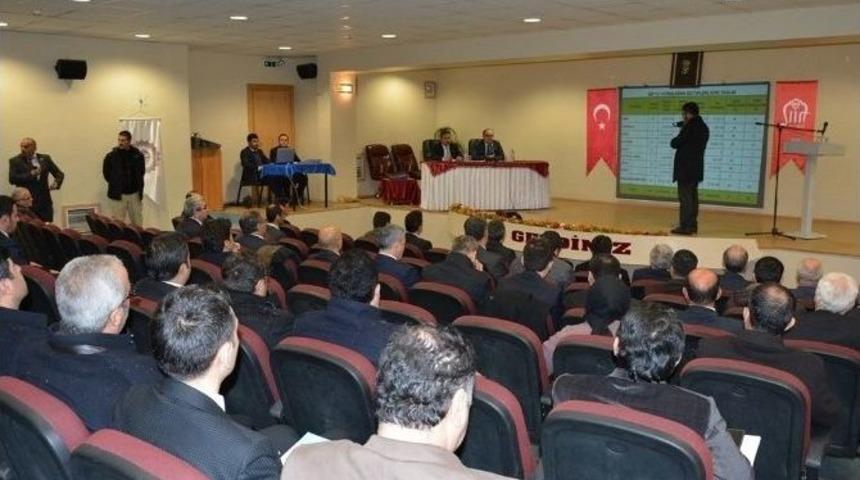 Siirt&rsquo;te 2016 Yılının İlk Koordinasyon Kurulu Toplantısı Yapıldı