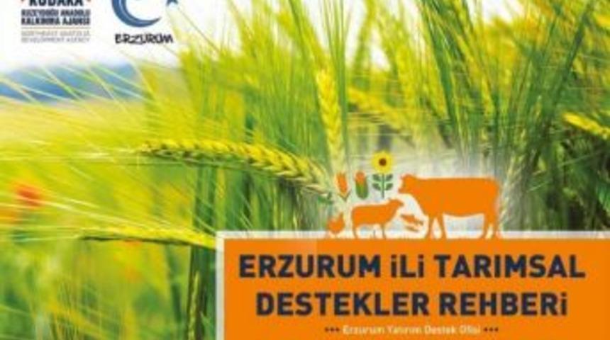 Kudaka’nın Erzurum İli Tarımsal Destekler Rehberi Yayınlandı