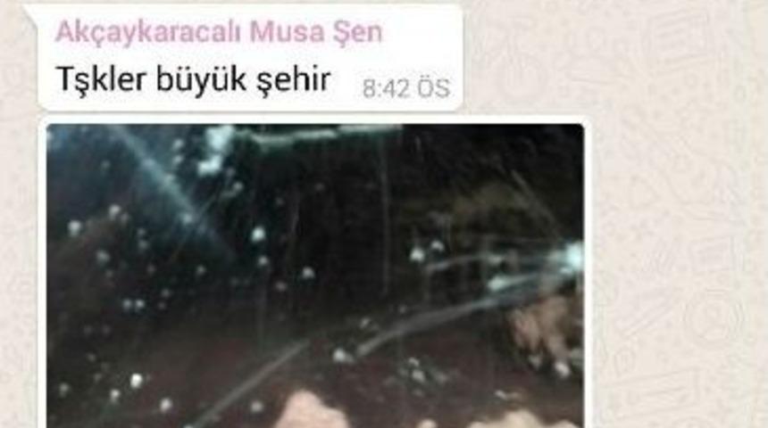 B&uuml;y&uuml;kşehir&rsquo;e Mesajlı Kar Teşekk&uuml;r&uuml;