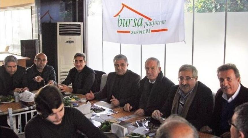 &lsquo;hamsi Buluşmaları&rsquo;nda Bursa&rsquo;nın Meseleleri Tartışılıyor