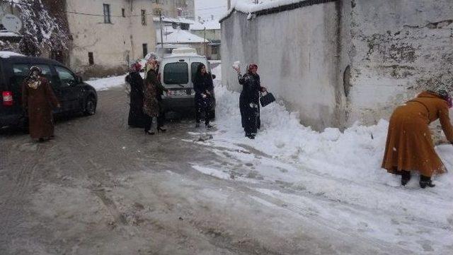 Doğanşehir’den Kar Manzaraları