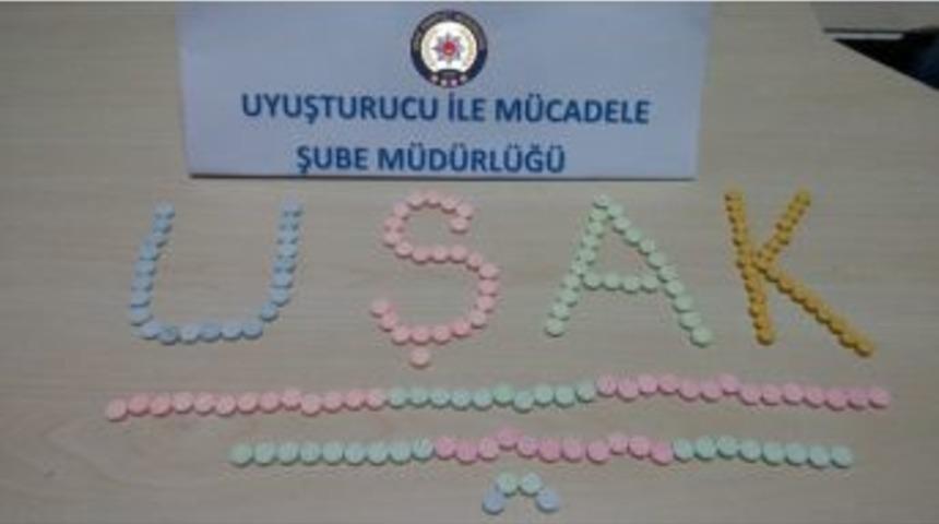 Uşak&rsquo;ta Ectasy Hap Ele Ge&ccedil;irildi