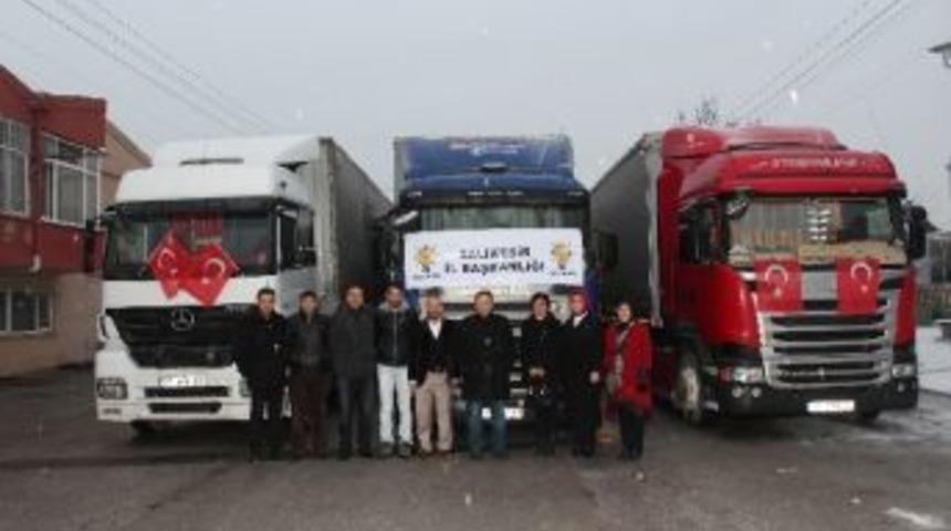 Ak Parti&rsquo;den Bayırbucak&rsquo;a Yardım