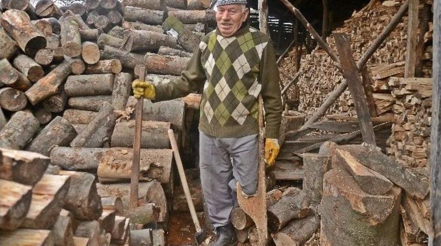 (özel Haber) 80’lik Delikanlı Tek Bacağıyla Tonlarca Yükün Altında