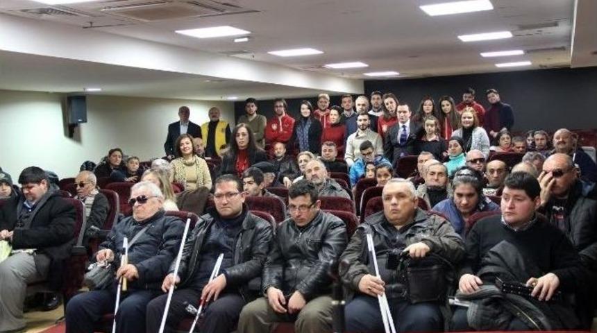 G&ouml;rme Engellilere Beyaz Baston