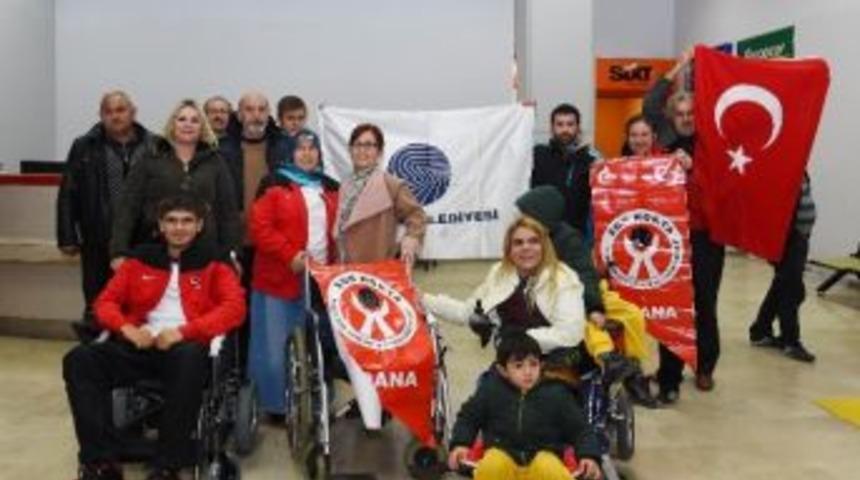 Olimpiyatlara Katılacak Engelli Sporcuya S&uuml;rpriz Hediye