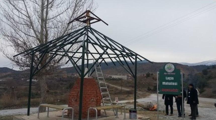 Sarıcakaya&rsquo;da Mahalle &Ccedil;eşmelerine Bakım Ve Onarım