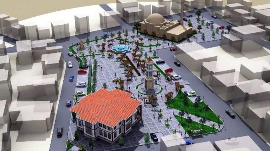 Germencik Kent Meydanı İ&ccedil;in Start Verildi