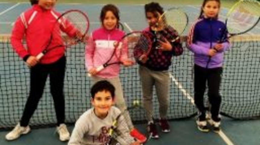 Muğlalı Minik Tenis&ccedil;ilerin Hedefi Kupa