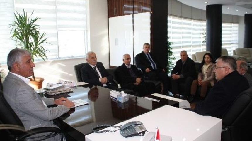 Chp&rsquo;den, Başkan Uslu&rsquo;ya Ziyaret