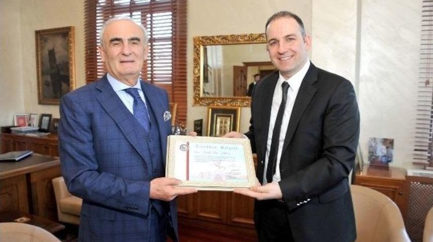 Başkan Yılmaz&rsquo;a Ziyaretler