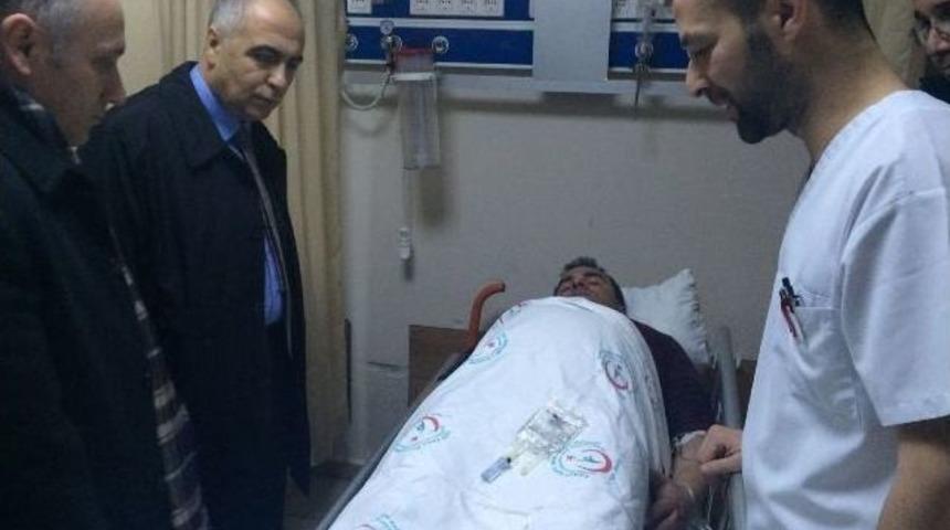 Vali Karahan, Trafik Kazalarında Yaralananları Ziyaret Etti