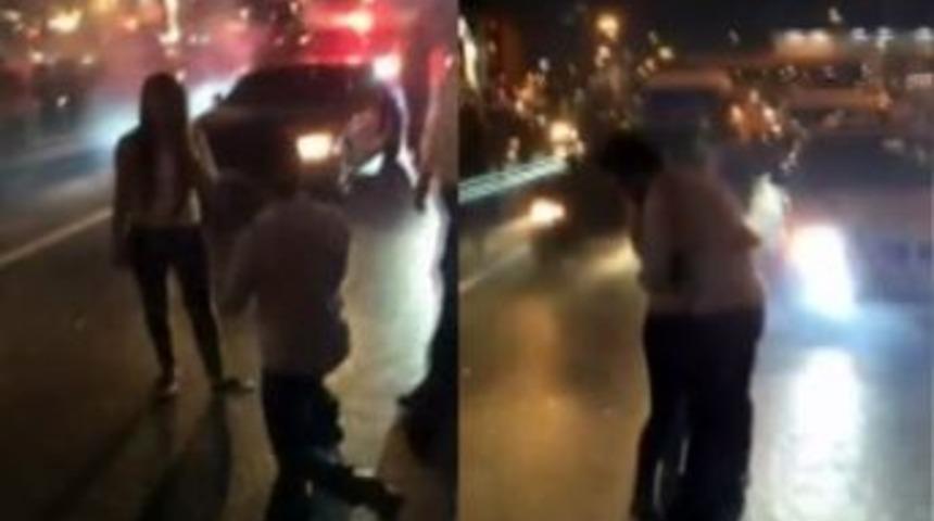 E-5&rsquo;te Evlilik Teklifi İ&ccedil;in Drifte Hapis Cezası