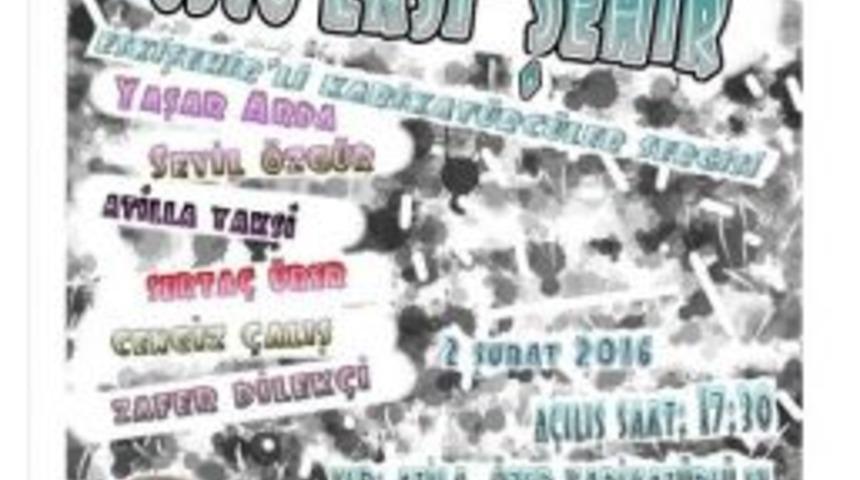 Eskişehirli Çizerlerden Karikatür Sergisi