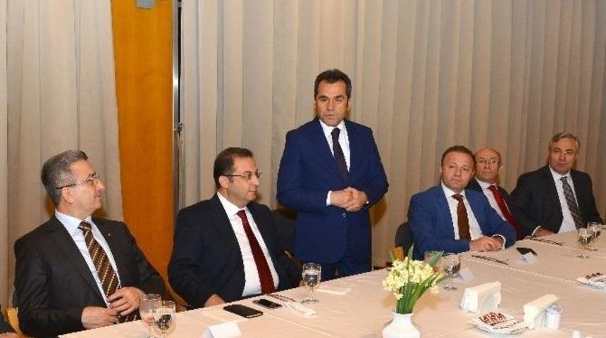 Antalya İl Milli Eğitim Müdürü Osman Nuri Gülay’a Veda Yemeği