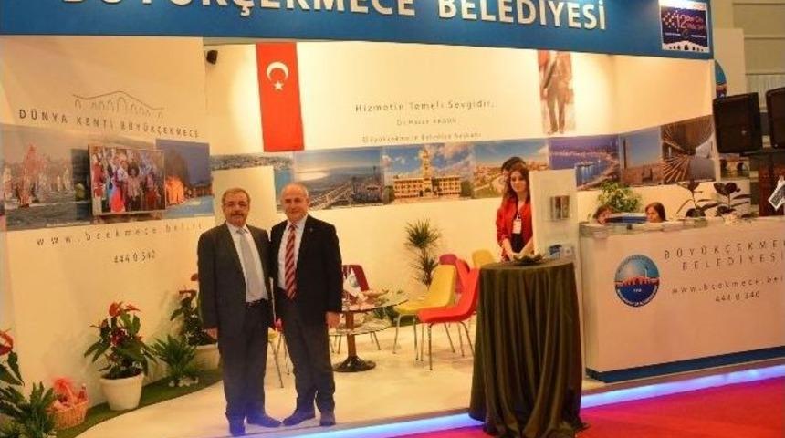 B&uuml;y&uuml;k&ccedil;ekmece Belediyesi Emıtt Fuarı&rsquo;nda