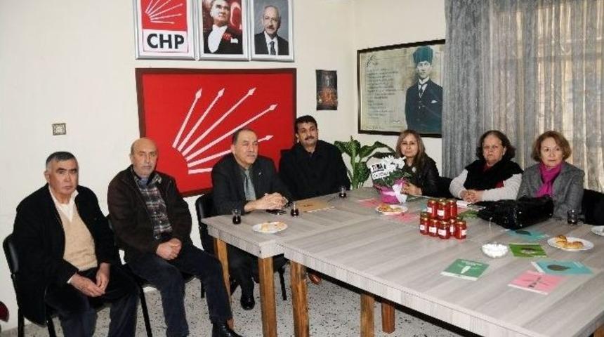 Tema Erdemli Temsilciliği&rsquo;nden Chp İl&ccedil;e Y&ouml;netimine Ziyaret