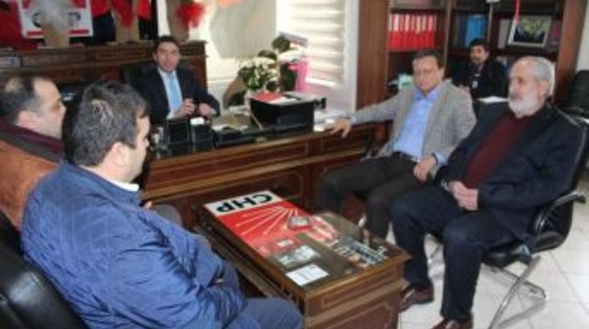 Malatya M&uuml;teahhitler Derneğinden Chp&rdquo;ye Ziyaret