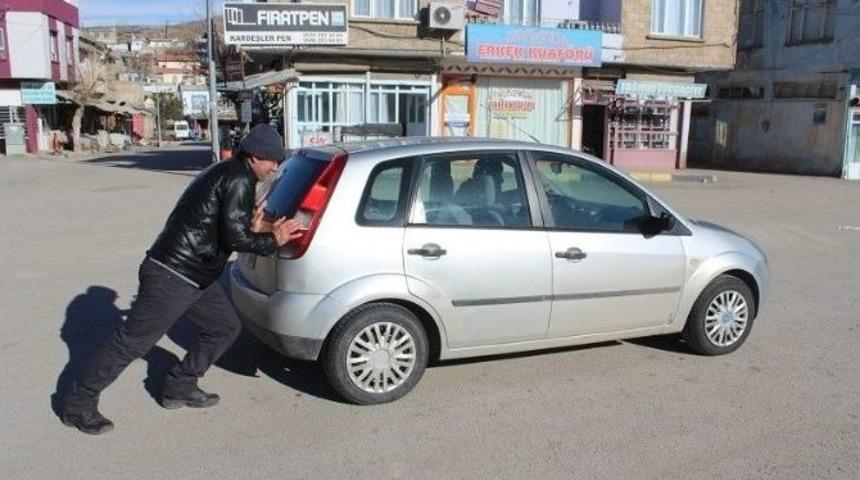 Yavuzeli&rsquo;nde Soğuk Hava İle Hayat Dondu