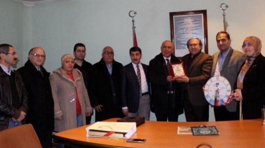 Erzurum Kent Konseyinden Dagc&rsquo;ye Ziyaret