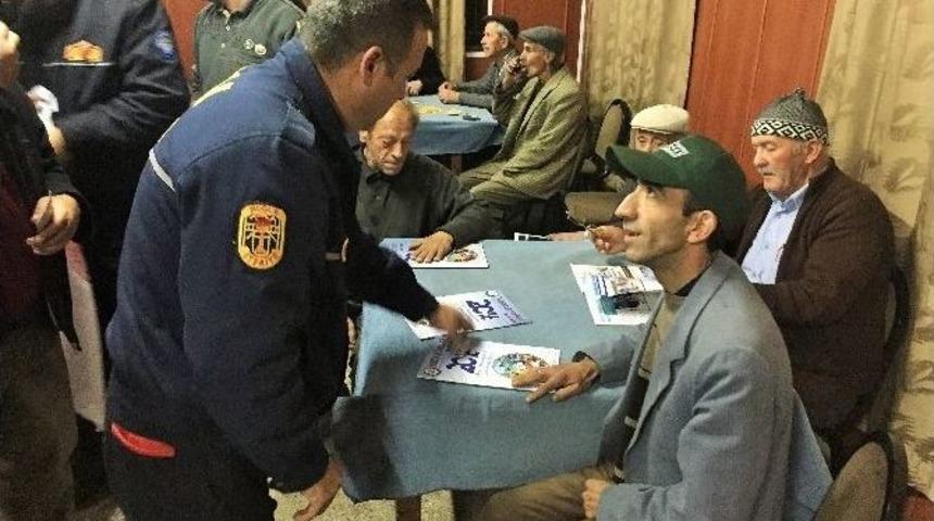 Kırsal Mahallelere Yangın Eğitimi