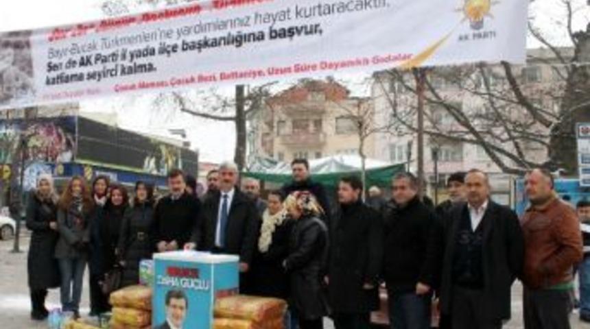 Yenişehir&rsquo;den Bayırbucak T&uuml;rkmenlerine Yardım