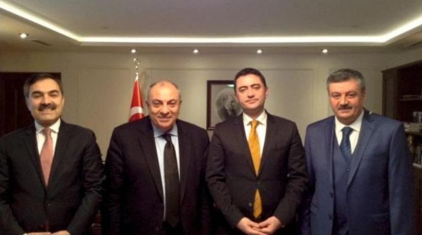 Kaymakam Tekbıyıkoğlu Ve Başkan &Ccedil;oban&rsquo;ın Ankara Ziyareti