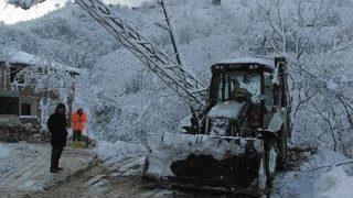 Kar Elektrikleri Kesti