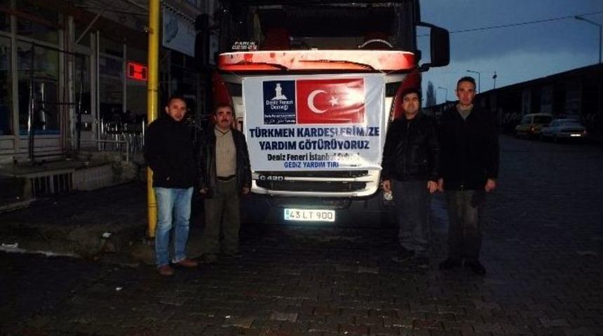 Deniz Feneri Derneği Gediz Temsilciliğinden Bayır-bucak T&uuml;rkmenlerine Yardım