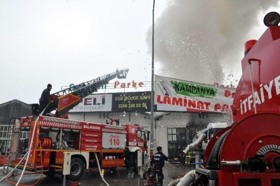 Sanayide Korkutan Yangın