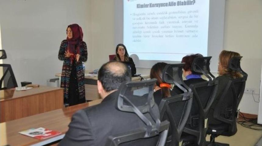 Koruyucu Aile Tanıtım Eğitimi Yapıldı