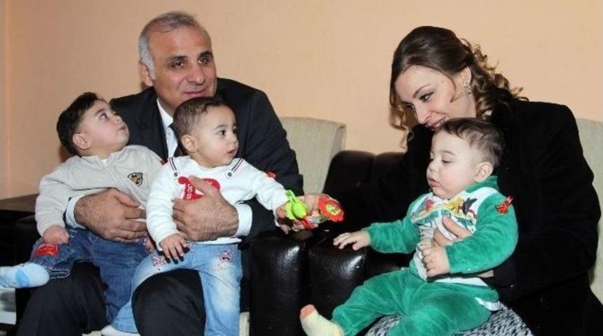 Zorluoğlu &Ccedil;iftinden, Suriyeli Ailelere Ziyaret